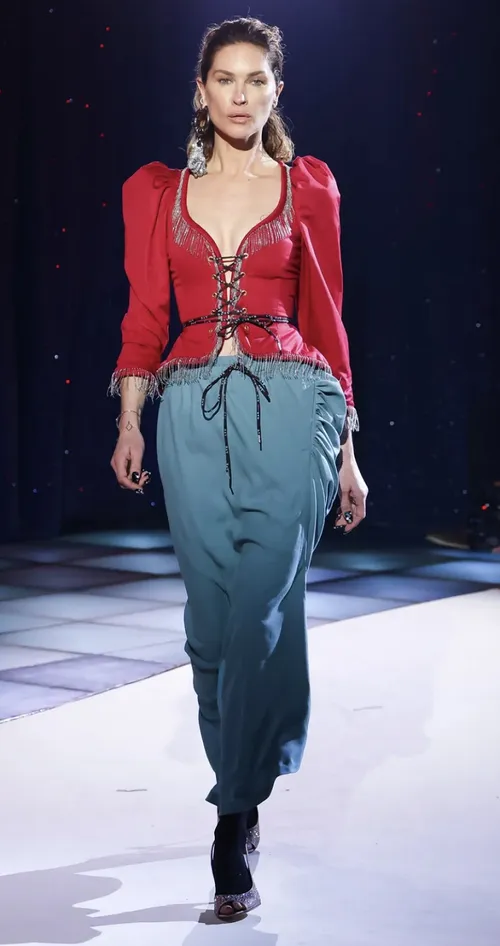 Andreas Kronthaler For Vivienne Westwood runway look