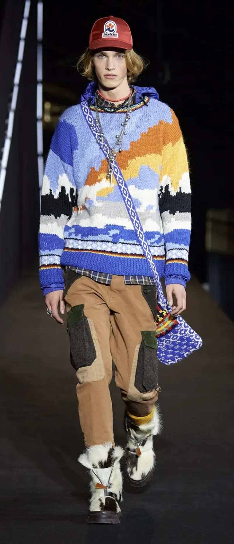 Dsquared runway look