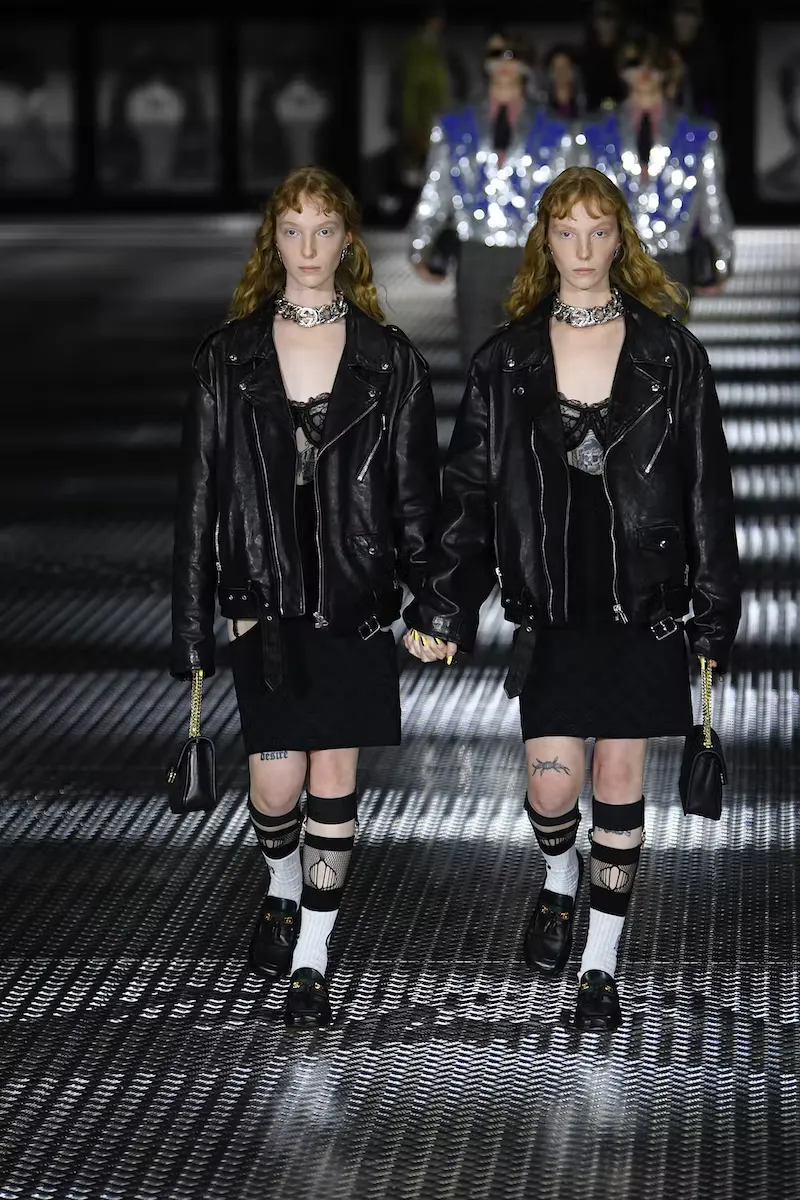 Gucci runway look