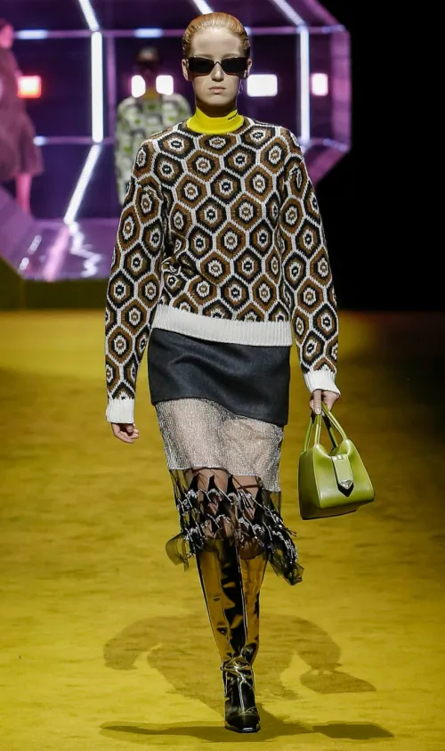 Prada runway look