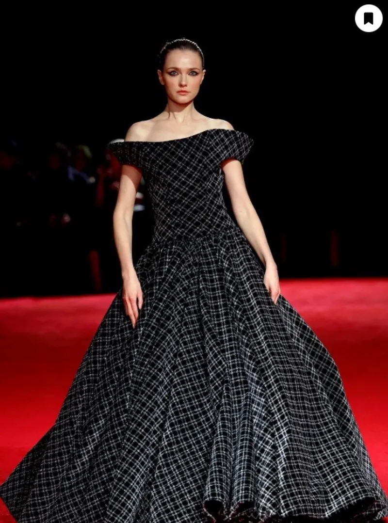 Christian Siriano runway look