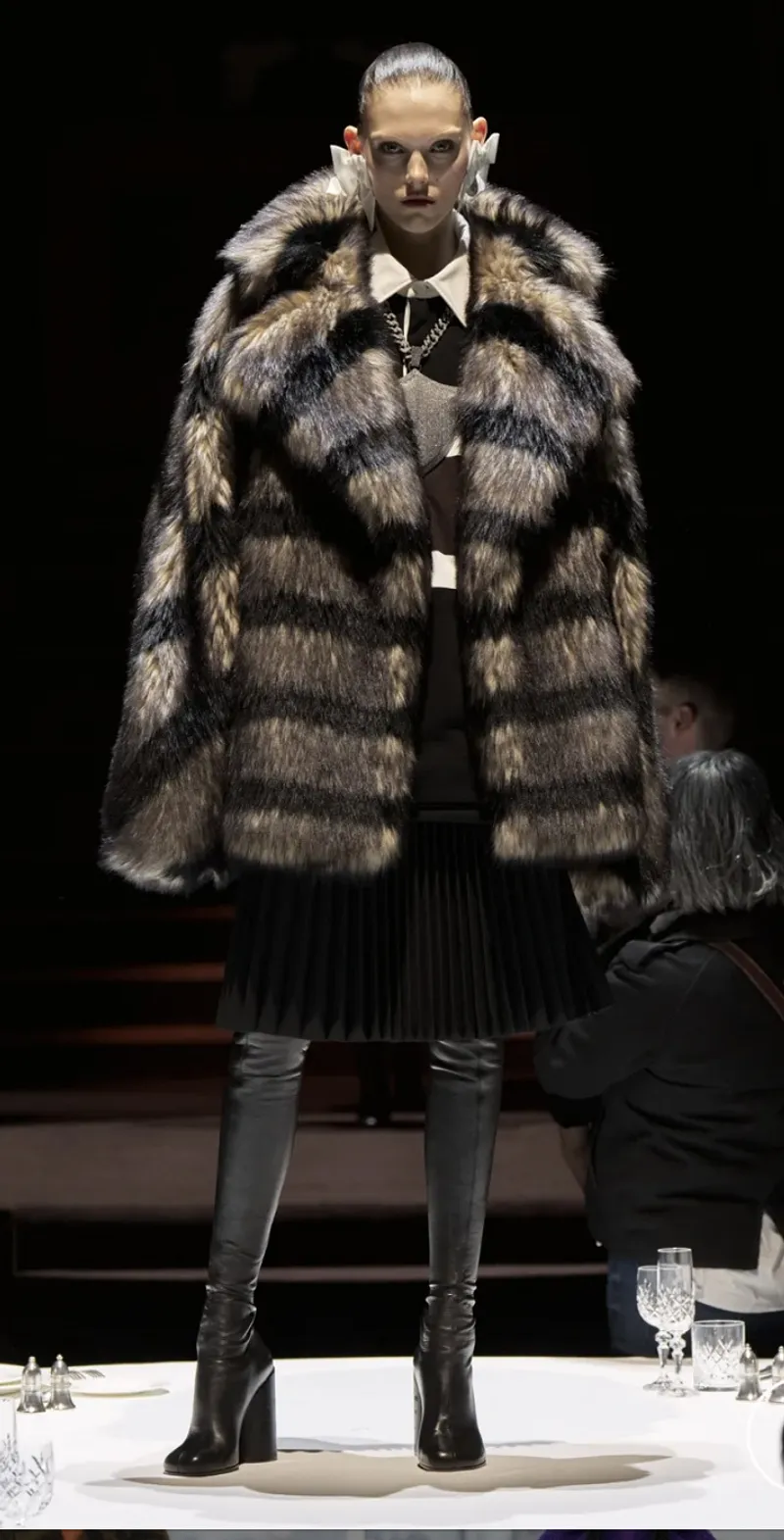 Burberry runway look