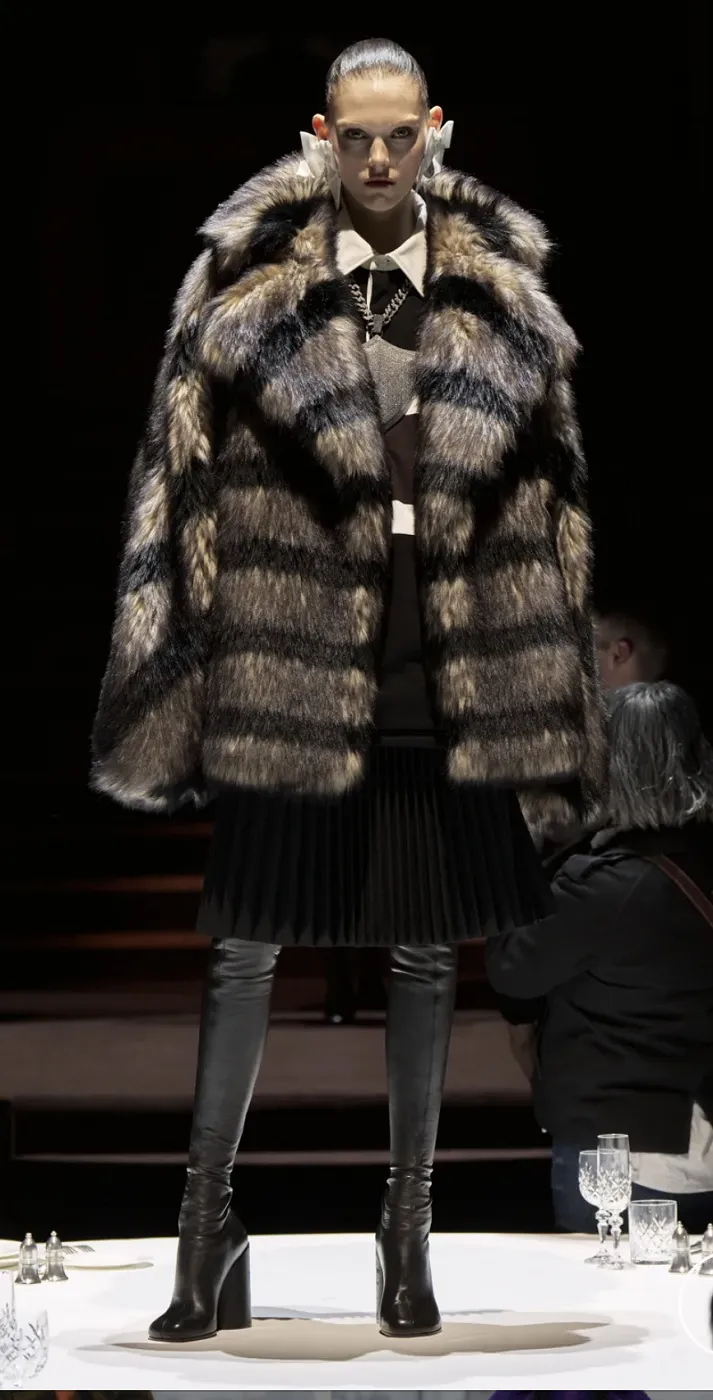 Burberry runway look