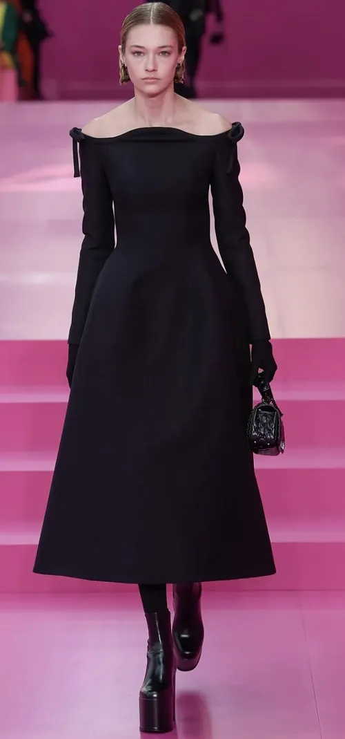 Valentino runway look